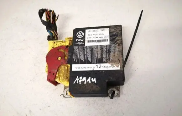 Volkswagen PASSAT B6 Airbag control unit/module 3c0909605j