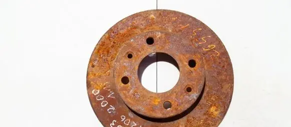Peugeot 206 Front brake disc neventiliuojamas