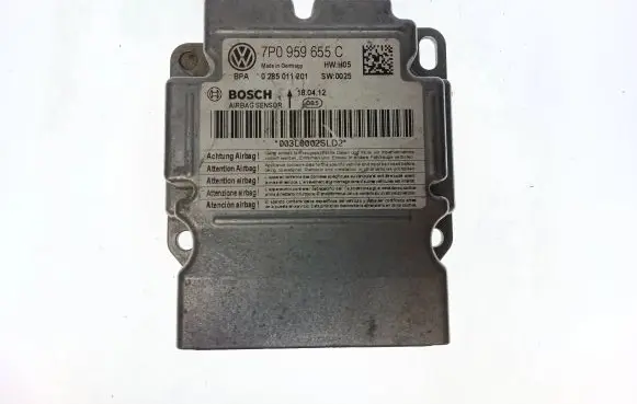Porsche Cayenne (92A) Airbag control unit/module 7P0959655C 0285011201
