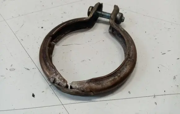 BMW 3 F30 F35 F31 Muffler pipe connector clamp 7806991 18307806991 18302249971
