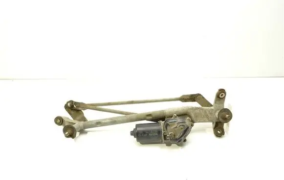 Front wiper linkage and motor