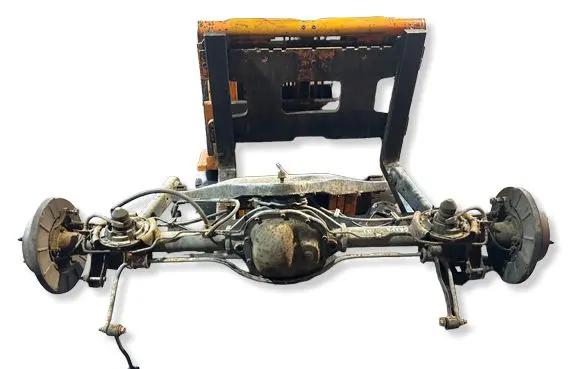 Jeep Grand Cherokee (WJ) Rear axle beam with reductor 597102182 PN6973