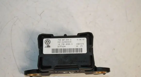 Audi A3 S3 8P ESP acceleration yaw rate sensor 7H0907655A DC77F16Z4A 10170103663