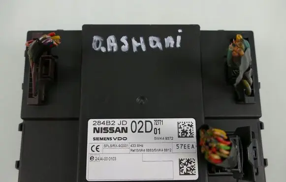 Nissan Qashqai Comfort/convenience module 284B2JD02D