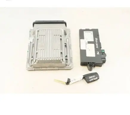 BMW X5 E70 Engine ECU kit and lock set 7621329 12147621329