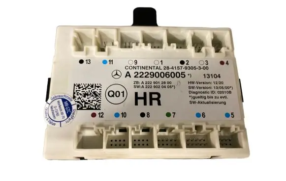 Mercedes-Benz S W222 Door control unit/module A2229006005 2229006005 A2229012800