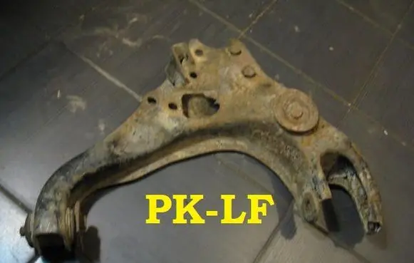Mitsubishi Pajero Front lower control arm/wishbone MN161354