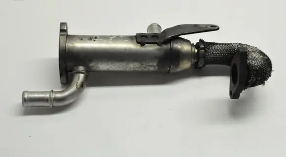 Jaguar XJ X350 EGR valve cooler 4R8Q9Y493BJ