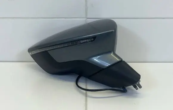 Seat Leon (5F) Front door electric wing mirror E9026684