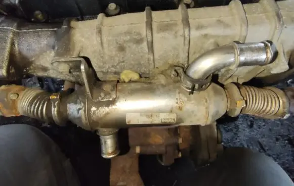 Peugeot 406 EGR valve cooler 9627242880 8610596