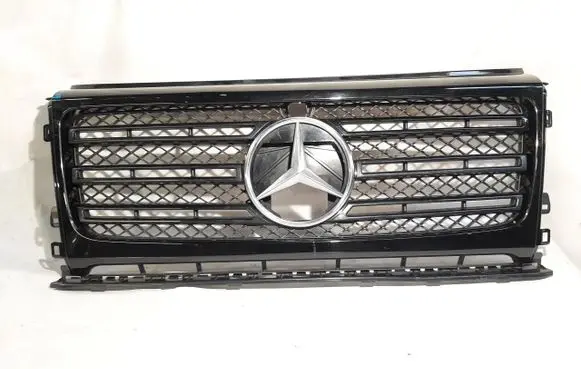 Front bumper upper radiator grill