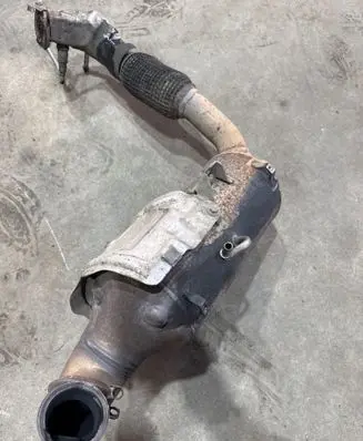 Ford Fiesta Catalyst/FAP/DPF particulate filter H1B15H270BB