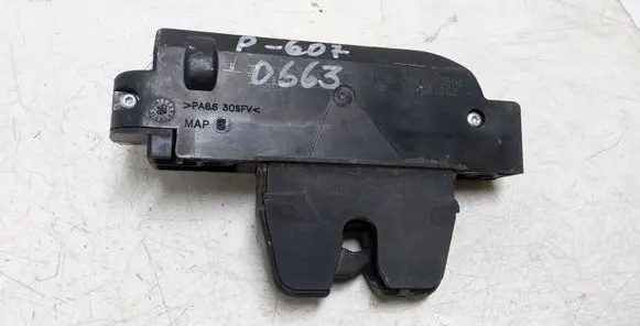 Peugeot 607 Tailgate/trunk/boot lock/catch/latch 28010509 9652301980