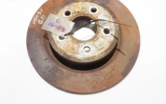 Volvo V50 Rear brake disc neventiliuojamas