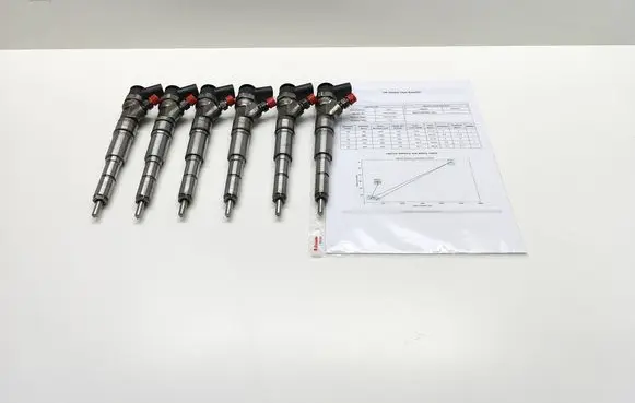 BMW 5 E60 E61 Fuel injectors set 7794435 0445110209 209