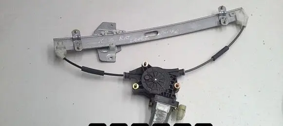 Front door window regulator with motor