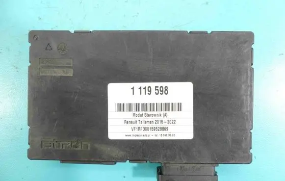 Renault Talisman Central body control module 285651321R IMPRK1119598