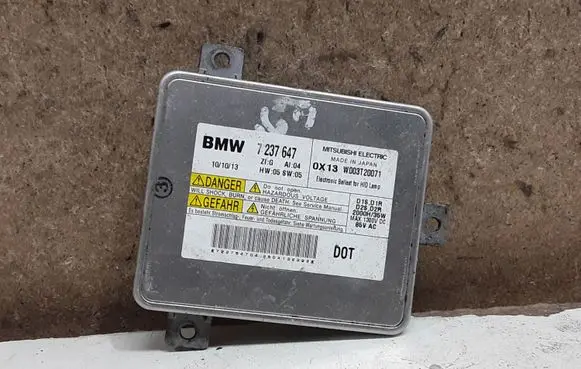 BMW 3 E90 E91 Headlight ballast module Xenon 7237647