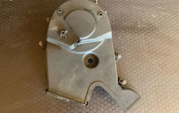 Jaguar XF X250 Timing belt guard (cover) 9X2Q6019BA