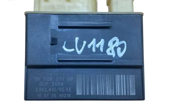 Citroen C3 Picasso Glow plug pre-heat relay 9652021180