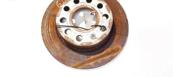 Volkswagen Golf V Rear brake disc neventiliuojamas
