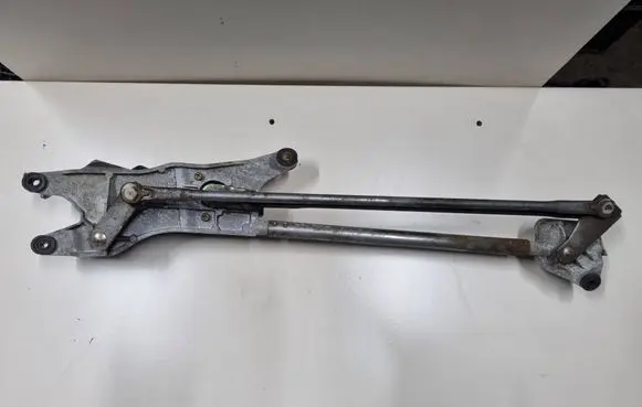 Front wiper linkage and motor