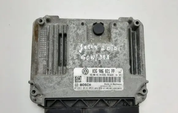 Volkswagen Jetta V Engine control unit/module 03G906021PP 0281014063