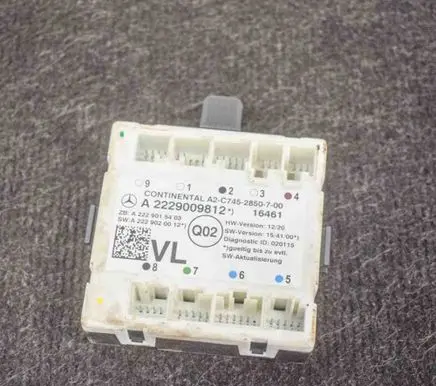 Mercedes-Benz C W205 Door control unit/module A2C7452850700 A2229009812