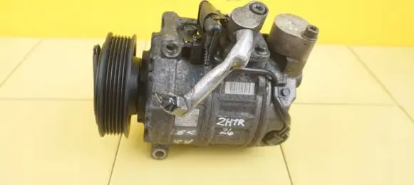 Volkswagen Touareg I Air conditioning (A/C) compressor (pump) 7L6820803Q BKS