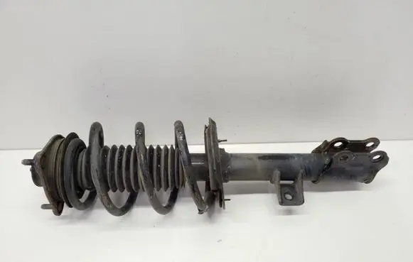 Front shock absorber with coil spring