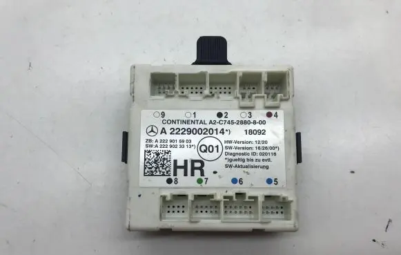 Mercedes-Benz C W205 Door control unit/module A2229002014 A2229015903 A2C7452880800