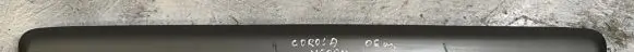 Trunk door license plate light bar