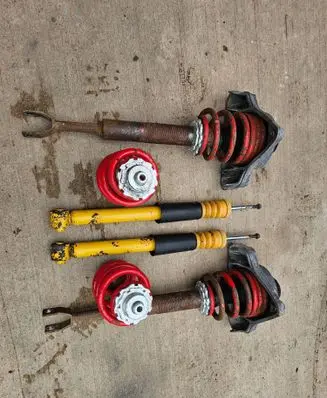 Audi A6 S6 C6 4F Set of springs and shock absorbers (Front and rear) 