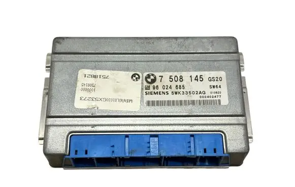 BMW 5 E39 Gearbox control unit/module 7508145 96024685 5WK33502AG
