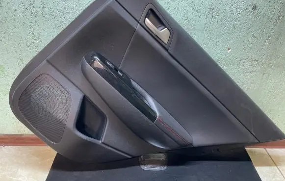 Rear door card panel trim