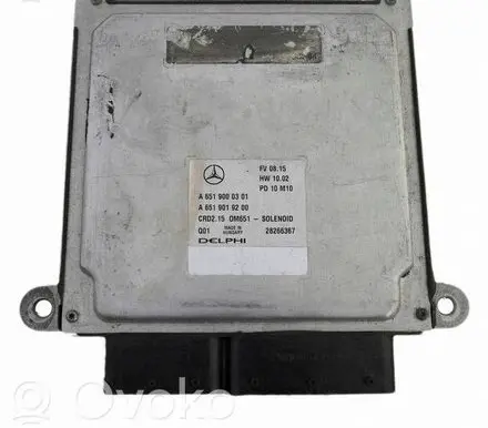 Mercedes-Benz E W211 Engine control unit/module A6519000301