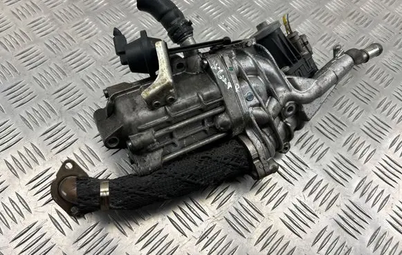 Jaguar XF X250 EGR valve cooler 9X2Q9U438DA