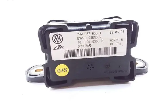 Volkswagen Jetta III ESP acceleration yaw rate sensor 7H0907655A
