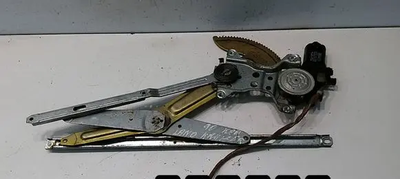 Front door window regulator with motor