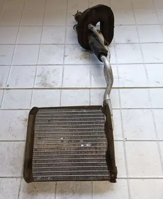 Heater blower radiator