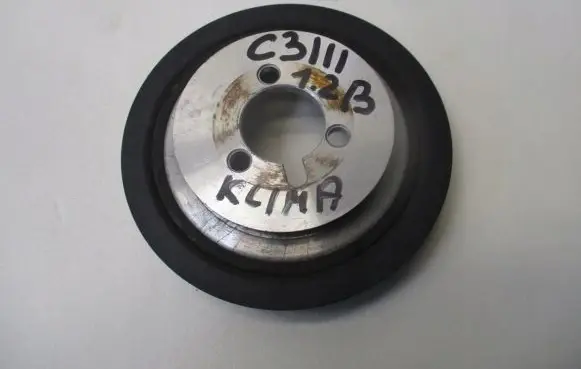 Citroen C3 Air conditioning compressor pulley 