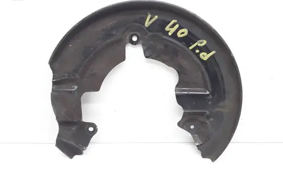 Volvo V40 Front brake disc dust cover plate 31317209