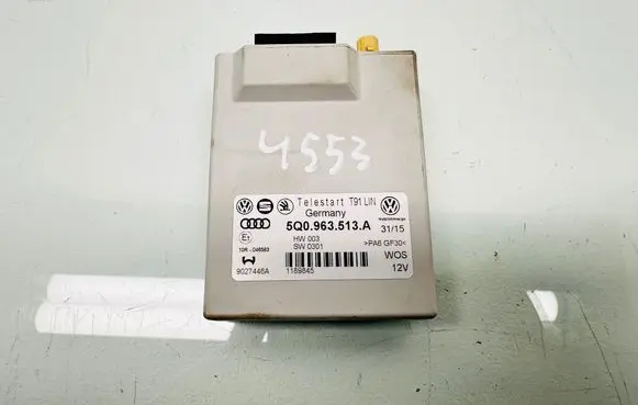 Volkswagen Transporter - Caravelle T6 Auxiliary heating control unit/module 5Q0963513A
