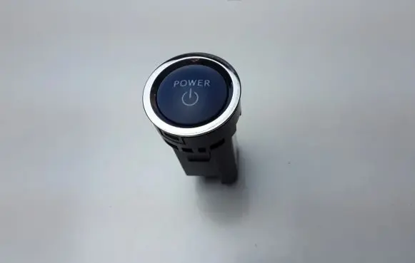 Engine start stop button switch