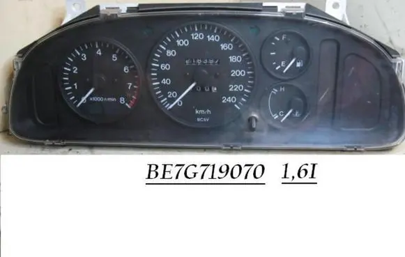Mazda 323 F Speedometer (instrument cluster) BE7G719070