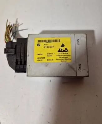BMW 5 E60 E61 Center console control module 9183233 28137346 789465
