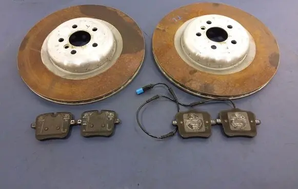 Rear brake disc