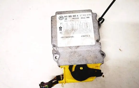 Skoda Octavia Mk2 (1Z) Airbag control unit/module 1k0909605k 5wk43410