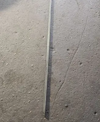Volkswagen Touareg I Side skirt front trim 7L0853538C