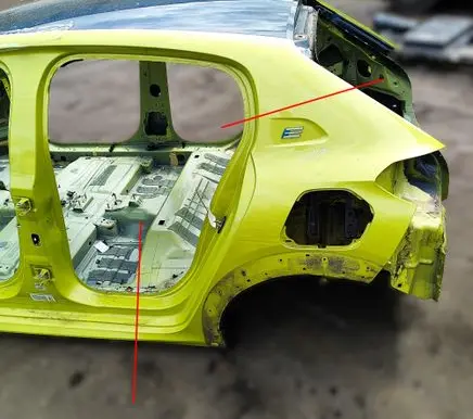 Peugeot 208 I Rear quarter panel